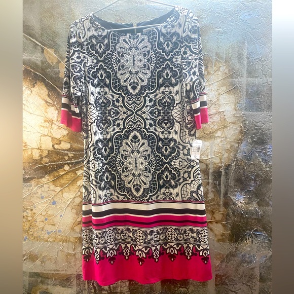 BRAND NEW DRESS. FROM USA. BRAND NAME- DRESSBARN. WITH TAG. SIZE UK 10 - Picture 2 of 4